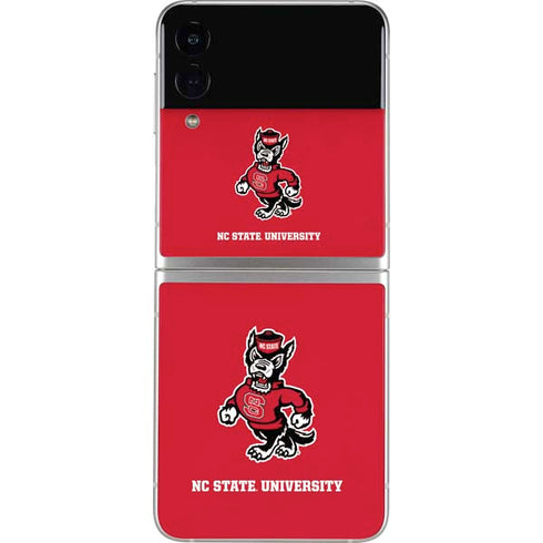 North Carolina State University Wolfpack Galaxy Z Flip4 5G Skin